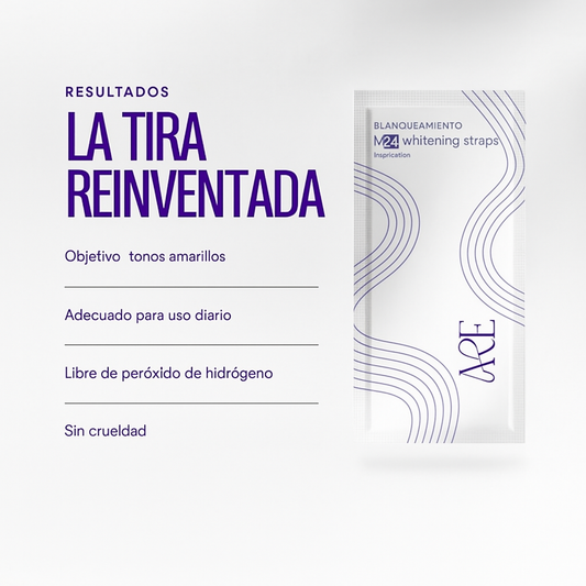 Tiras blanqueadoras avanzadas de doble acción SmileV34™