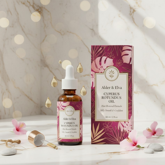 Alder & Elva Cyperus Hair Reduction Oil