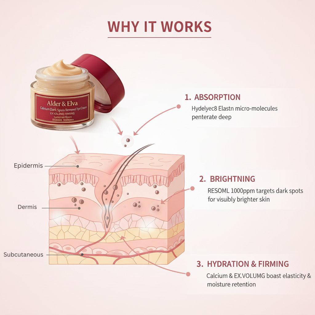 Alder & Elva Calcium Dark Spots Renewal Eye Cream