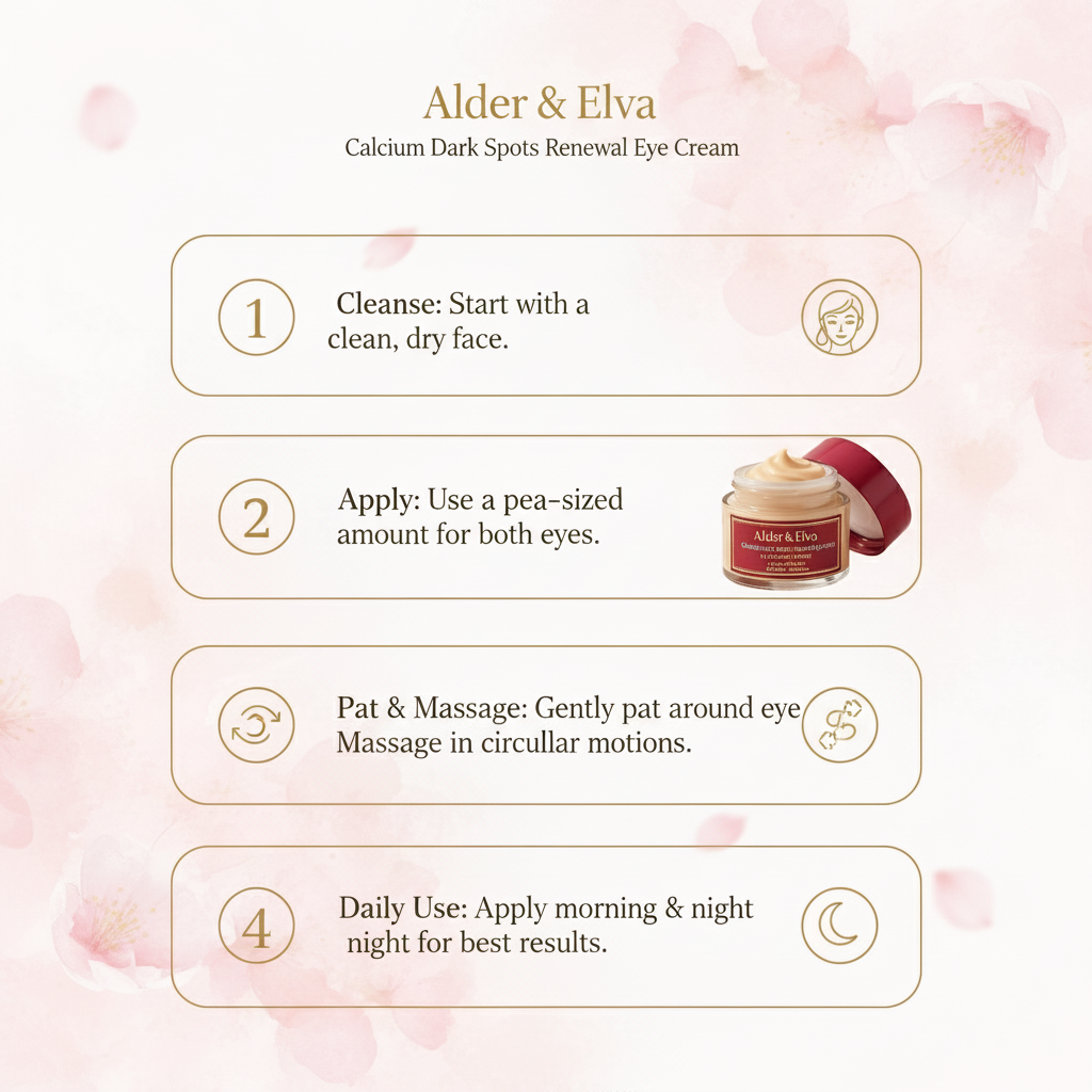 Alder & Elva Calcium Dark Spots Renewal Eye Cream